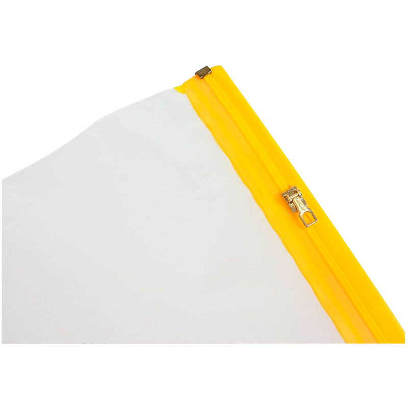 EICHNER Planschutztaschen transparent/gelb 100 x 150 cm, 5 St.