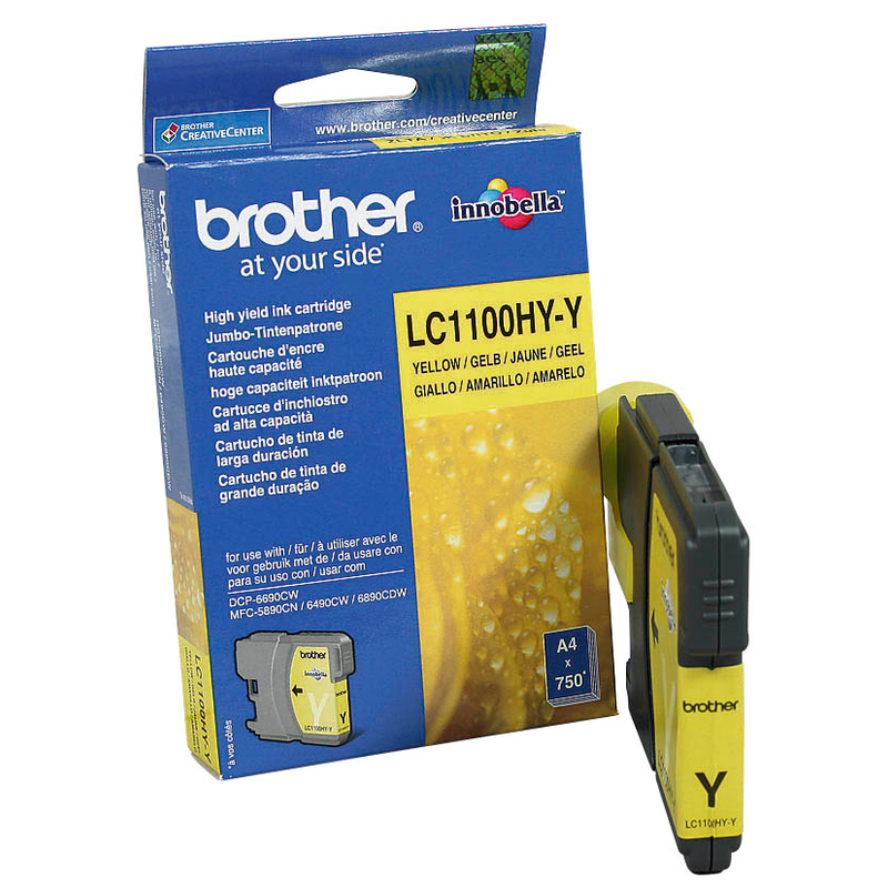 Brother LC-1100HYY Druckerpatrone gelb