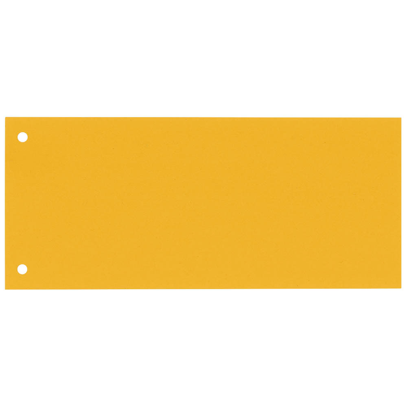 bene Trennstreifen gelb, 180 g/qm Karton 24,0 x 10,5 cm, 100 St.