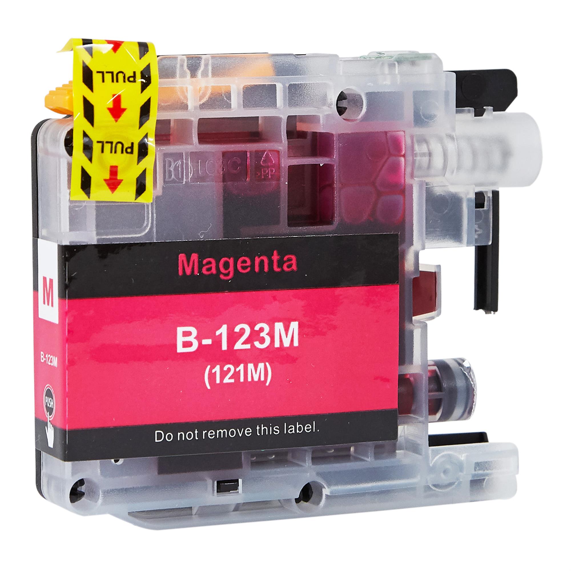 Alternativ zu Brother LC-123M Tinte Magenta