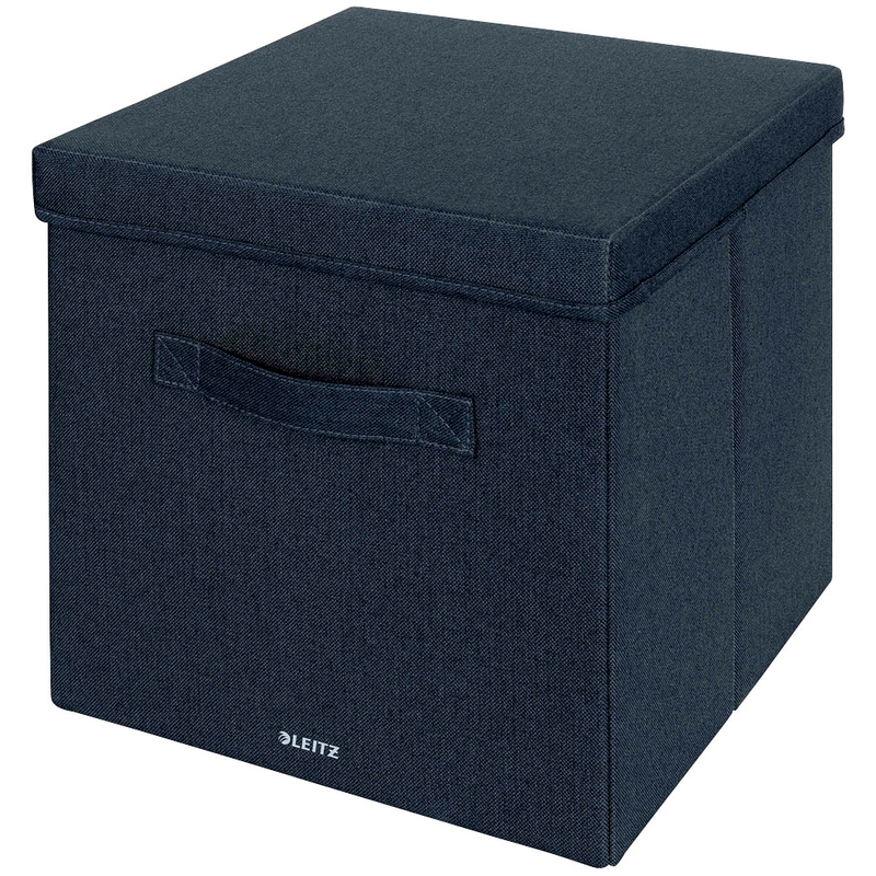 LEITZ Aufbewahrungsboxen grau 33,0 x 38,0 x 32,5 cm, 2 St.