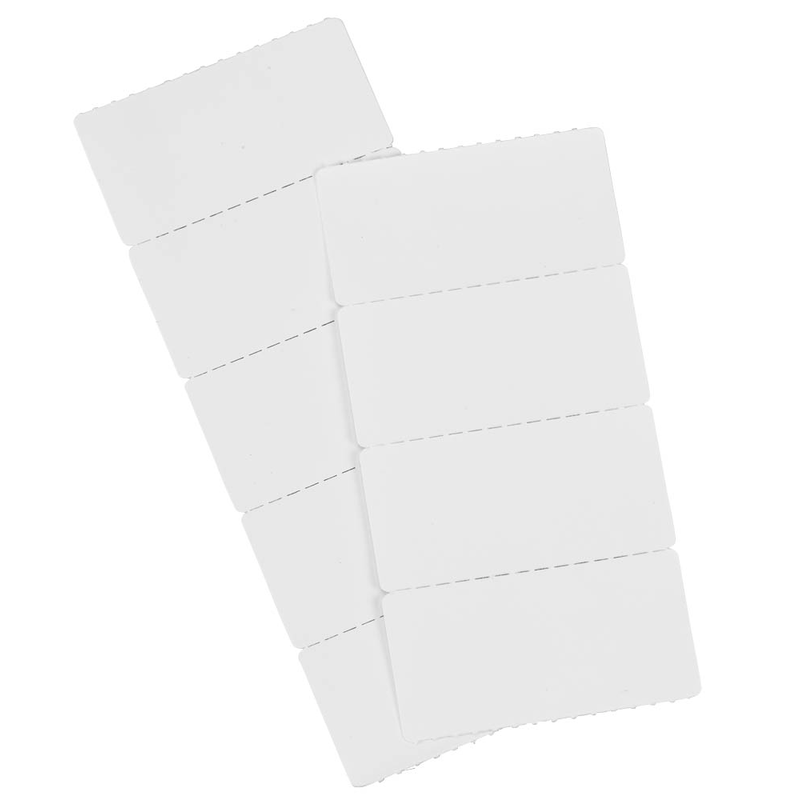 bene Beschriftungsschilder für Hängeregister Vetro Mobil weiß, 50 St.