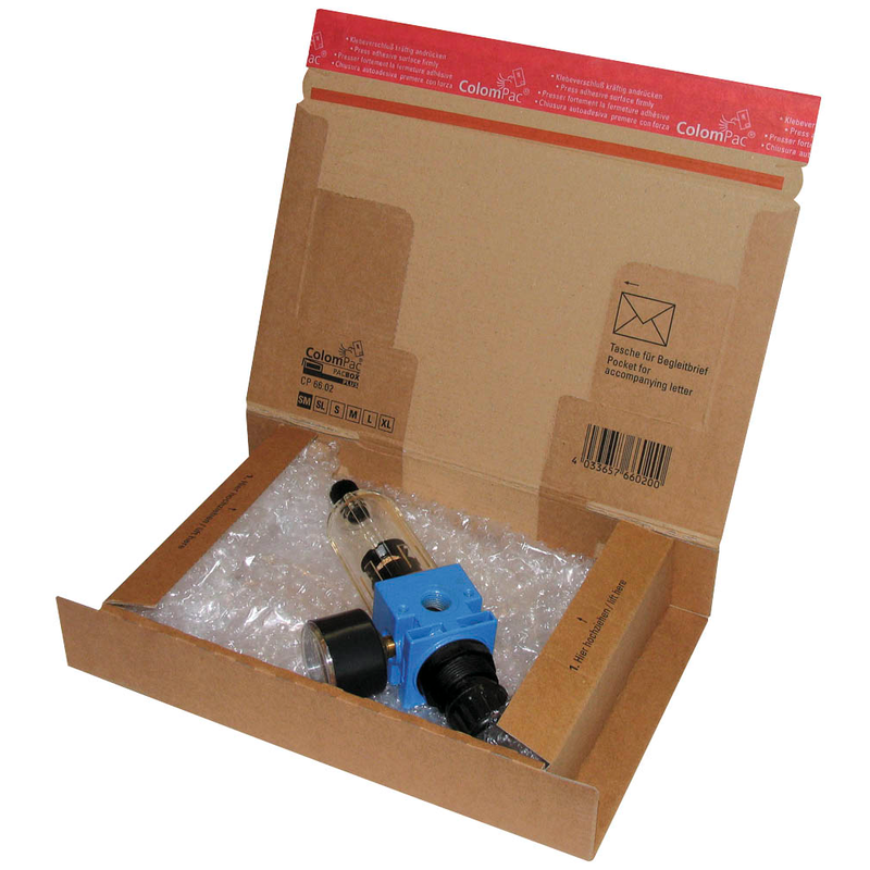 ColomPac® Versandkartons CP066.02 26,2 x 16,5 x 5,0 cm, 20 St.