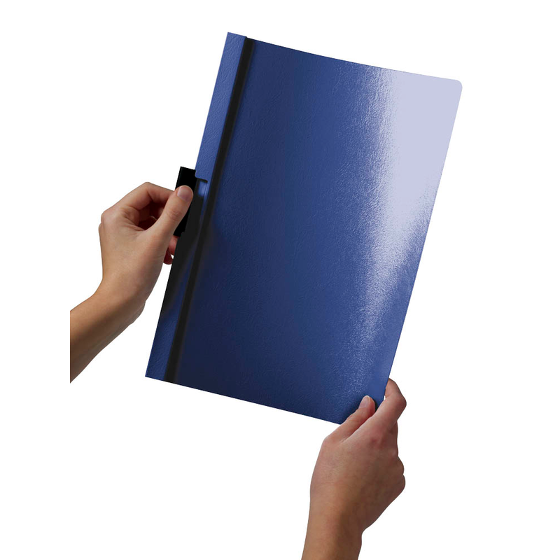 DURABLE Klemmhefter DURACLIP dunkelblau, 25 St.