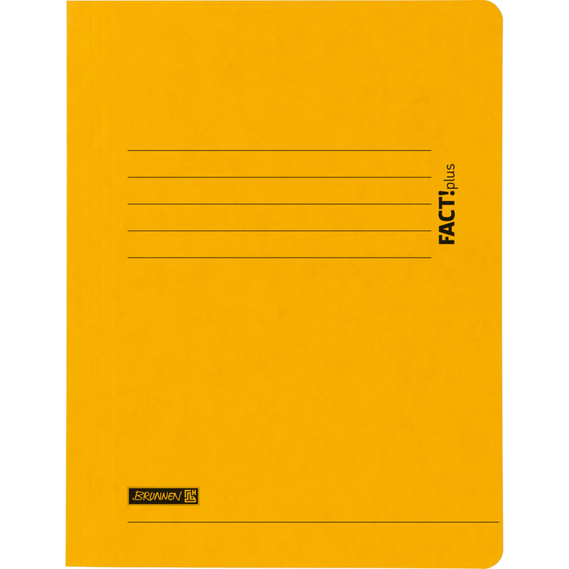 BRUNNEN Jurismappe FACT!plus DIN A4 gelb, 1 St.