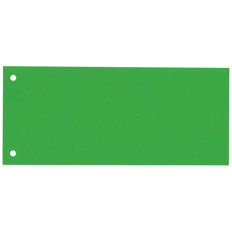 bene Trennstreifen grün, 180 g/qm Karton 24,0 x 10,5 cm, 100 St.