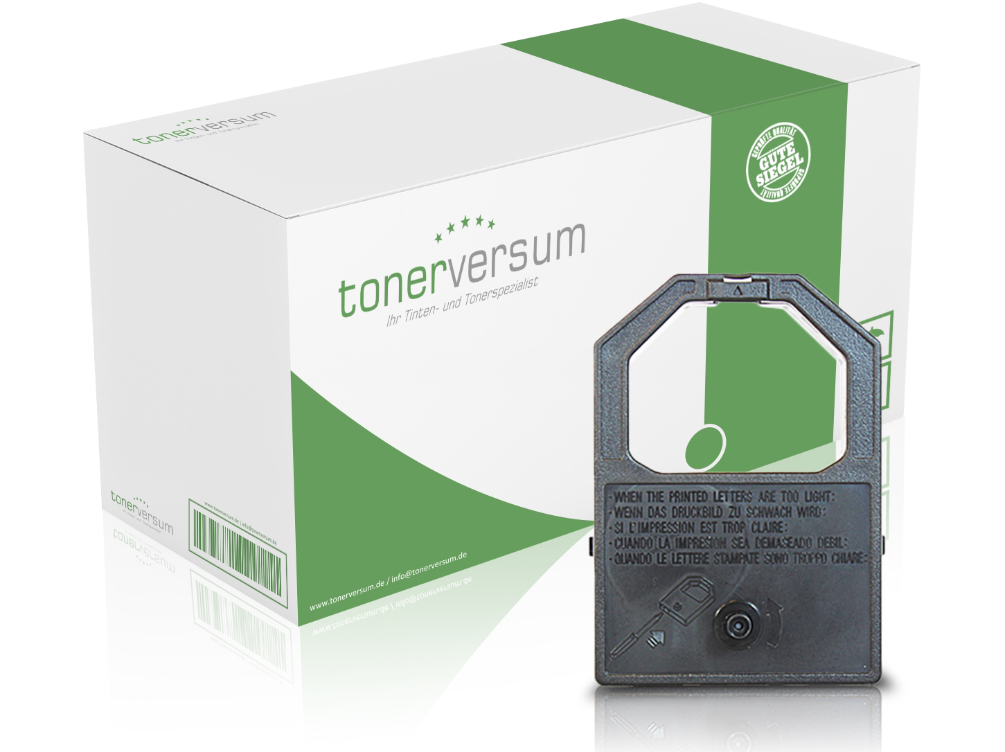 Alternativ zu Panasonic KX-P115 Farbband Black