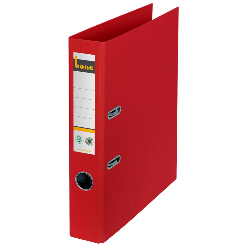 bene No.1 Ordner rot Karton 5,2 cm DIN A4, 1 St.