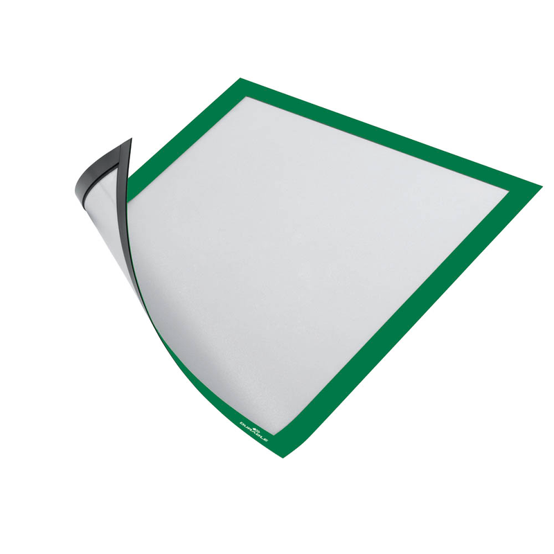 DURABLE Magnetrahmen DURAFRAME® MAGNETIC A4 grün A4, 5 St.