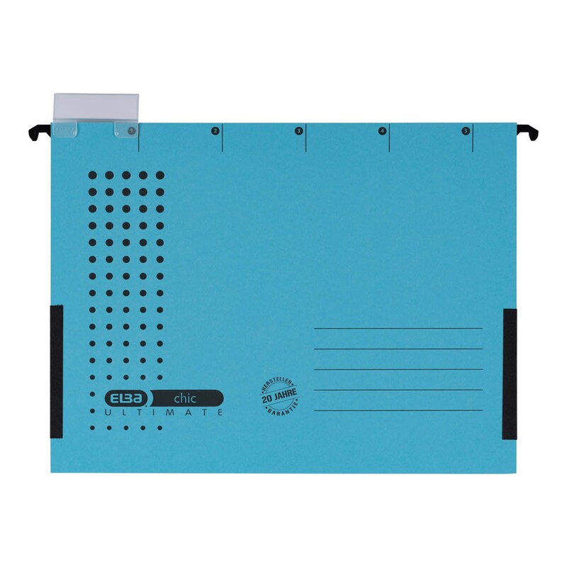 ELBA Hängetaschen chic ULTIMATE blau, 5 St.