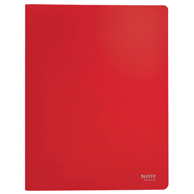 LEITZ Recycle 4677 Sichtbuch DIN A4, 40 Hüllen rot, 1 St.