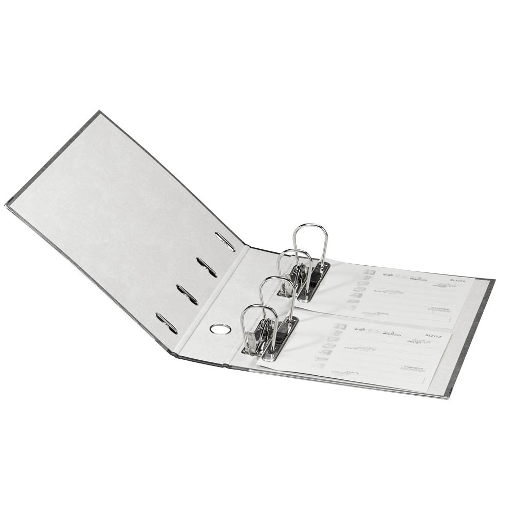 Leitz 1092 Doppelordner DIN A5 quer schwarz (7,5 cm)