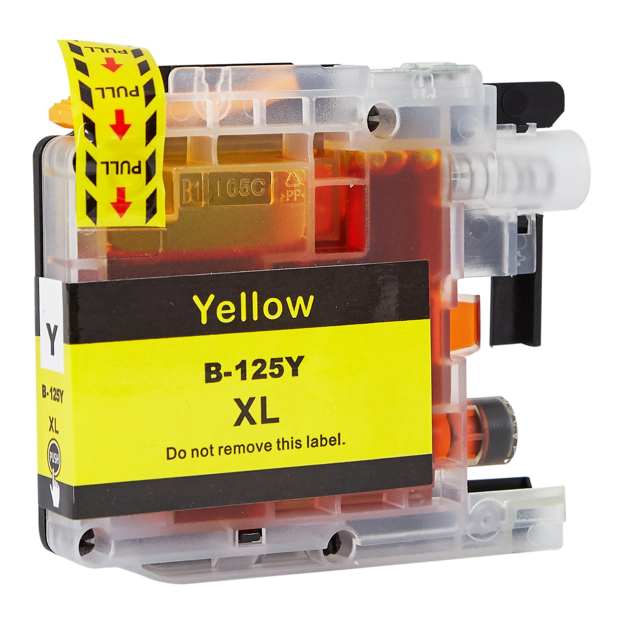 Alternativ zu Brother LC-125Y XL Tinte Yellow