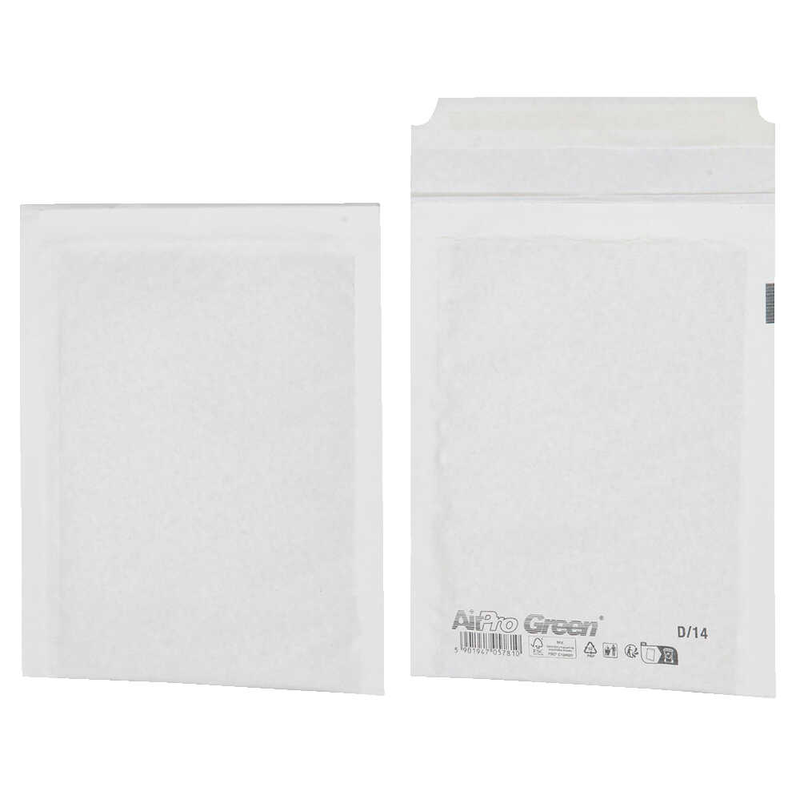 BONG Versandtaschen AirPro Green D14 ohne Fenster weiß 100 St.