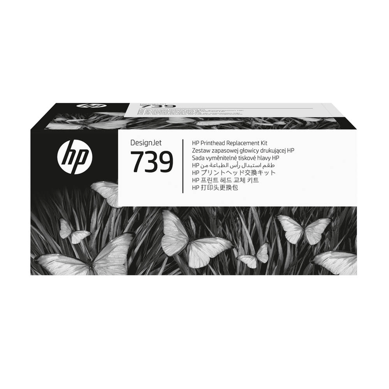 HP 739 / 498N0A Druckkopf schwarz, cyan, magenta, gelb