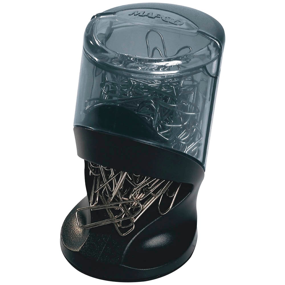 Maped Büroklammerspender Grau (inkl. 100 Klammern)