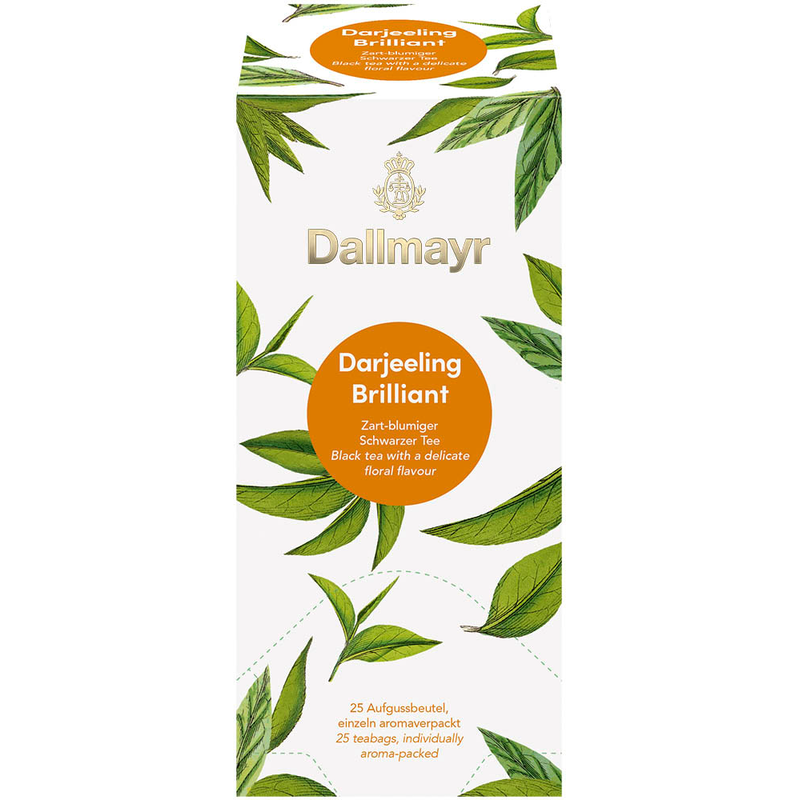 Dallmayr Darjeeling Brilliant Tee 25 Portionen
