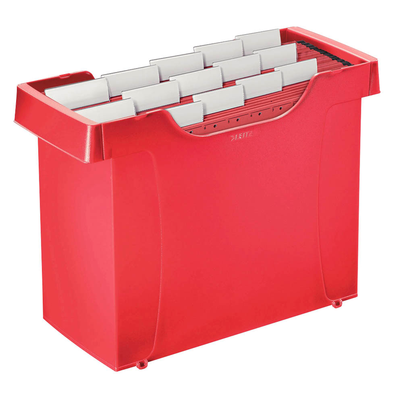 LEITZ Hängeregistraturkorb ohne Mappen Plus Uni-Box 1908 rot