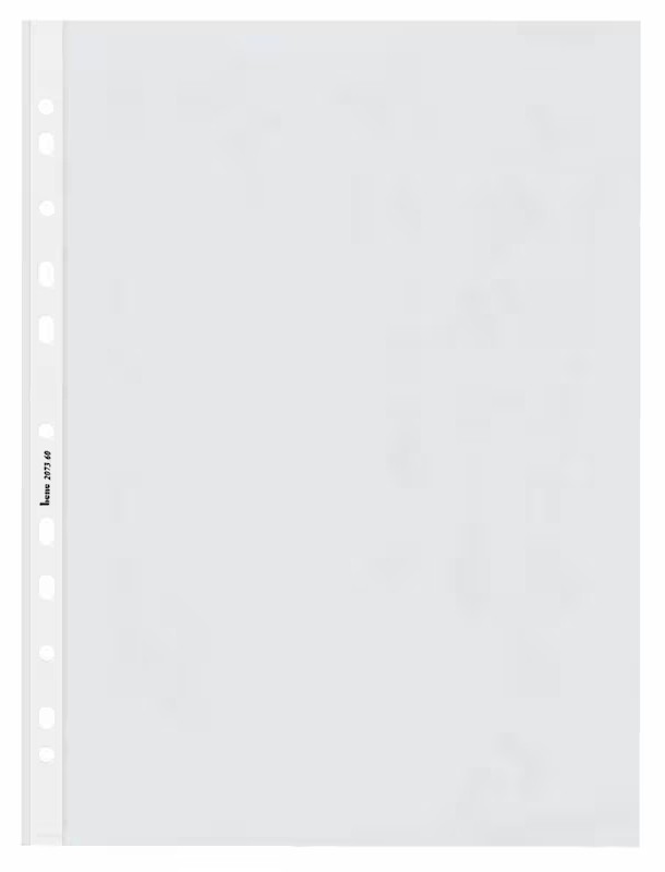 bene Prospekthüllen DIN A4 glasklar glatt 0,14 mm, 50 St.