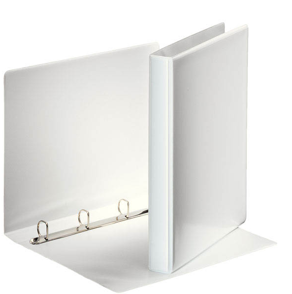 Esselte Präsentationsringbücher 4-Ringe weiß 3,8 cm DIN A4, 10 St.