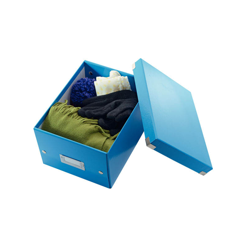 LEITZ Click & Store Aufbewahrungsbox 7,4 l blau 21,6 x 28,2 x 16,0 cm, 1 St.