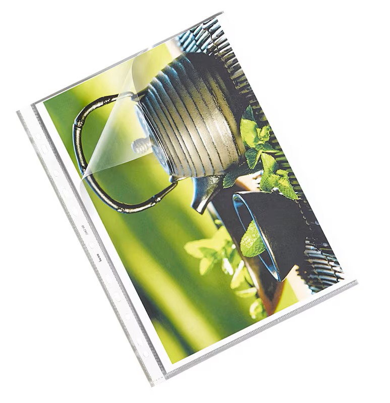 bene Prospekthüllen DIN A4 glasklar glatt 0,14 mm, 25 St.