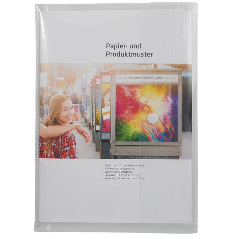 EICHNER Dokumententaschen DIN A4 transparent glatt, 10 St.