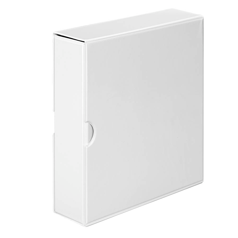 EICHNER Präsentationsringbuch 4-Ringe weiß 8,0 cm DIN A4, 1 St.