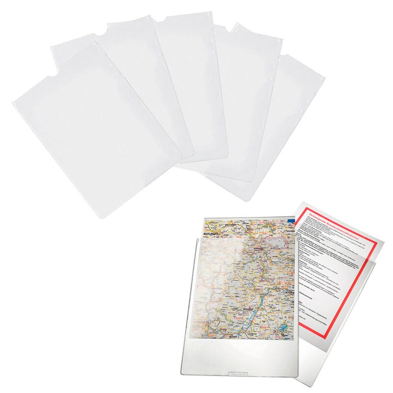 bene Sichttaschen DIN A5 glasklar glatt 0,15 mm, 50 St.