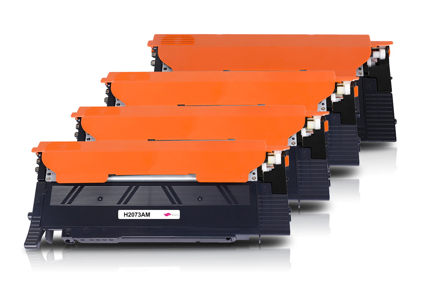 Alternativ zu HP W2070A W2071A W2072A W2073A / 117A Toner Multipack CMYK (4er Set) (mit Chip)