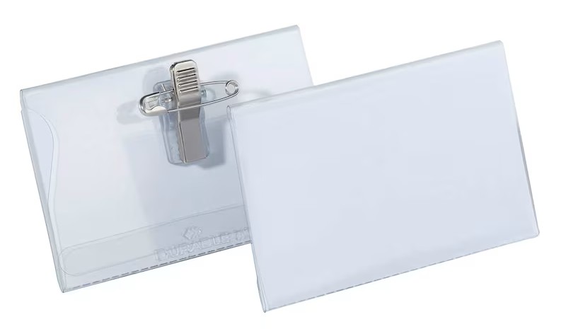 DURABLE Einsteckschilder für Namensschilder Badgemaker 6,0 x 3,0 cm, 540 St.