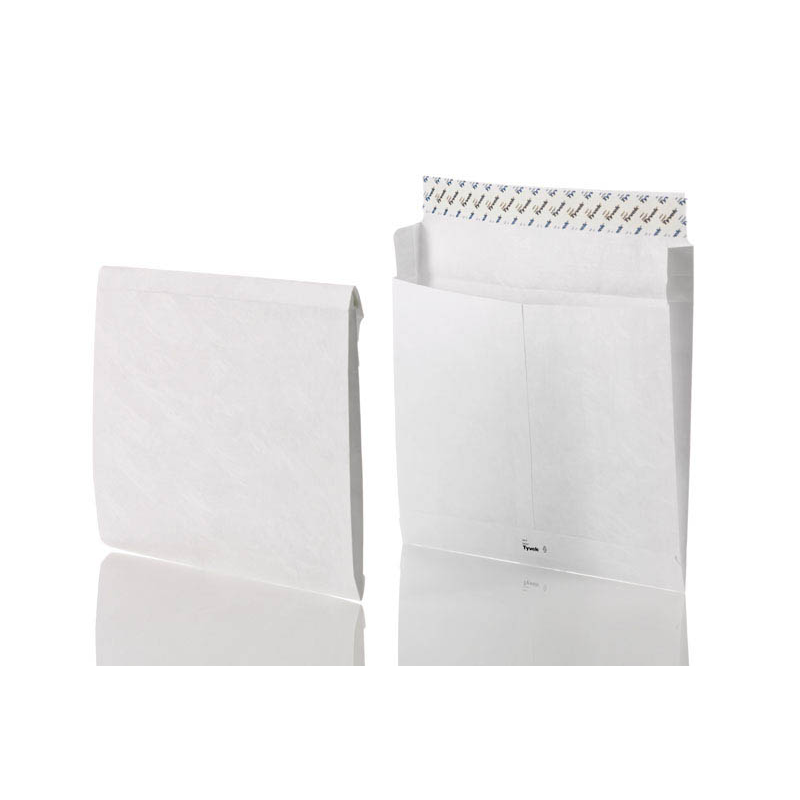 BONG Faltentaschen Tyvek® Expander ca. DIN C4 ohne Fenster weiß mit 7,0 cm Falte, 50 St.