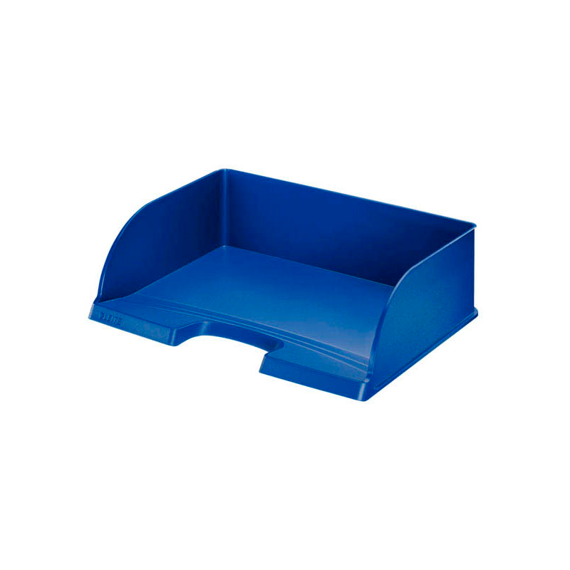 LEITZ Briefablage Jumbo quer Plus blau DIN A4, 1 St.