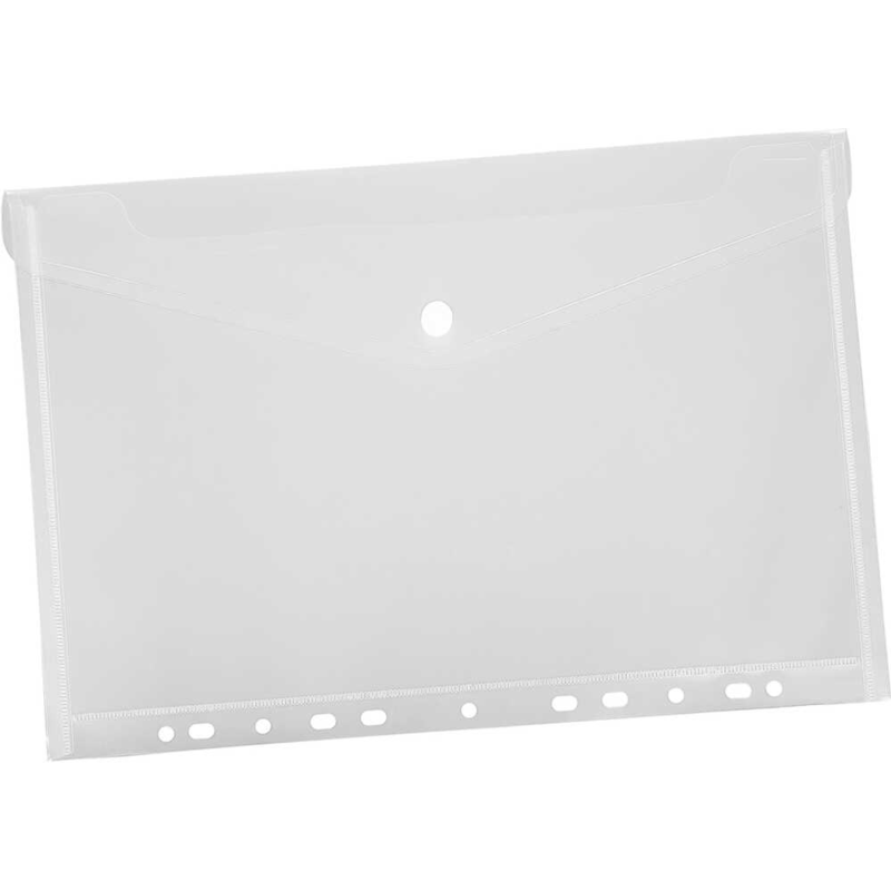 EICHNER Dokumententaschen DIN A4 transparent glatt, 10 St.