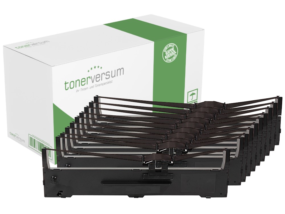 Alternativ zu Epson C13S015337 / LQ-590 / FX-890 Nylonband Black (10er Pack)