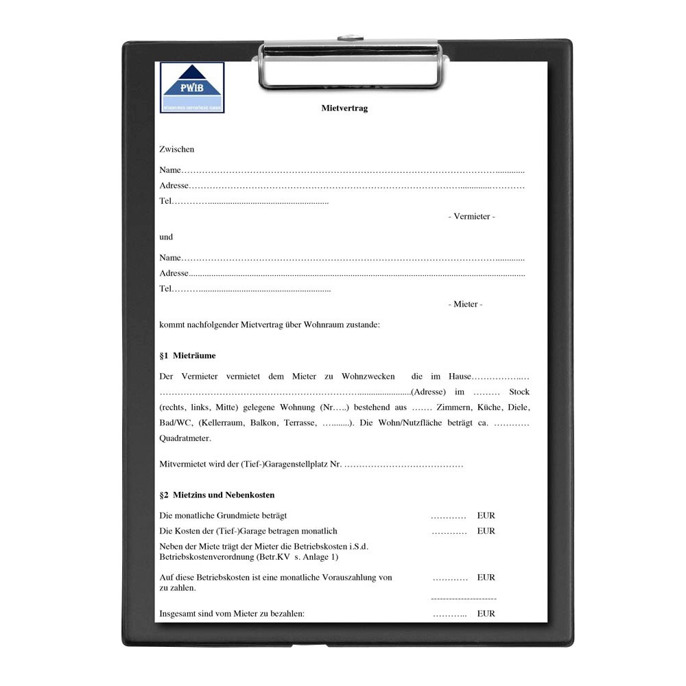 Maul 23352 Klemmbrett schwarz (DIN A4)