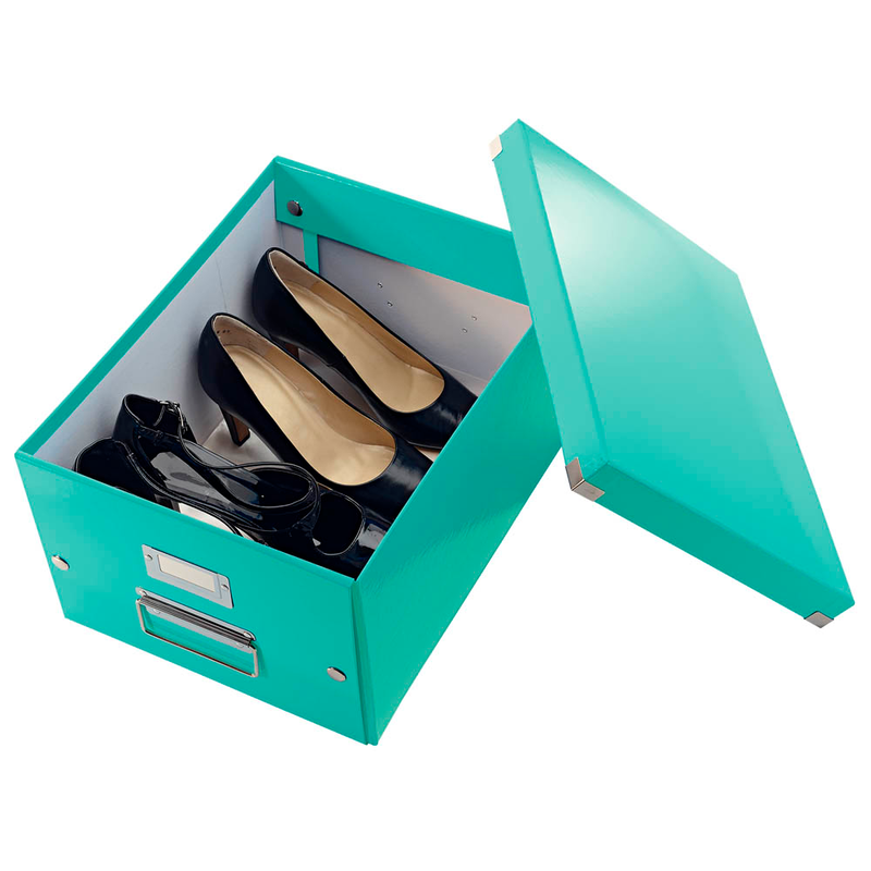 LEITZ Click & Store Aufbewahrungsbox 16,7 l eisblau 28,1 x 36,9 x 20,0 cm, 1 St.