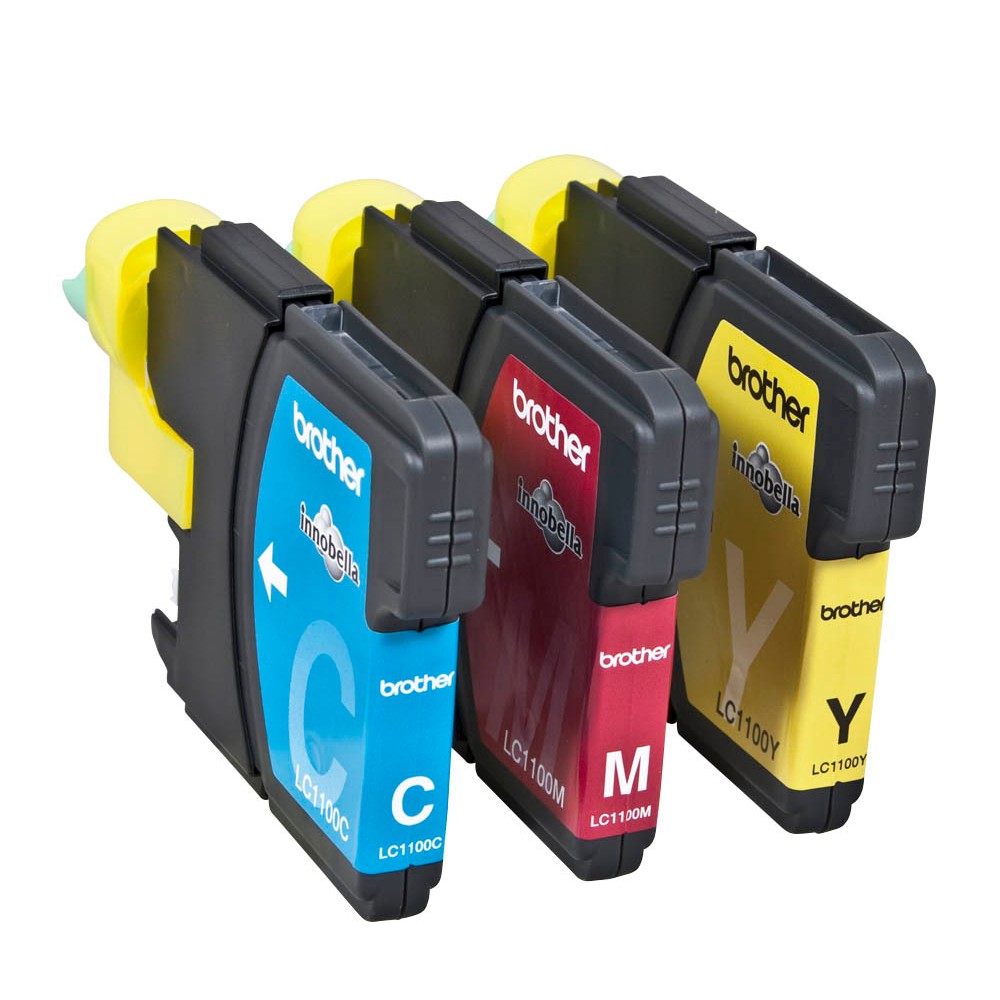Brother LC-1100 Tinten Multipack CMY (3er Set)