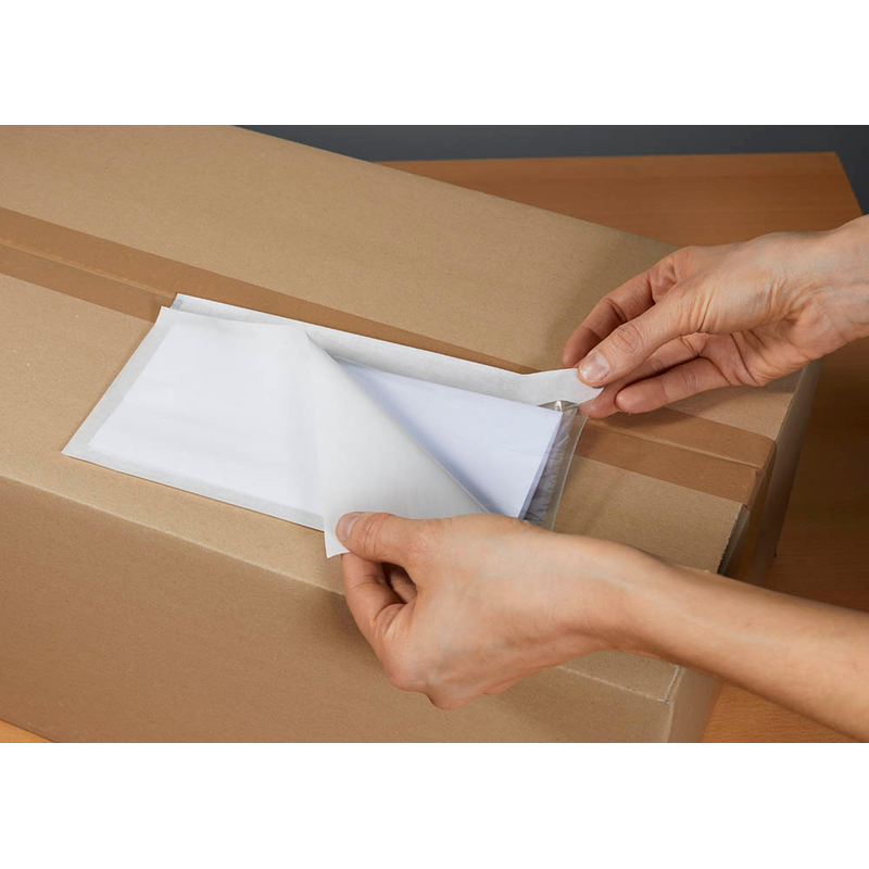 docuFIX® CLASSIC Lieferscheintaschen eco Kunststoff DIN lang 1.000 St.