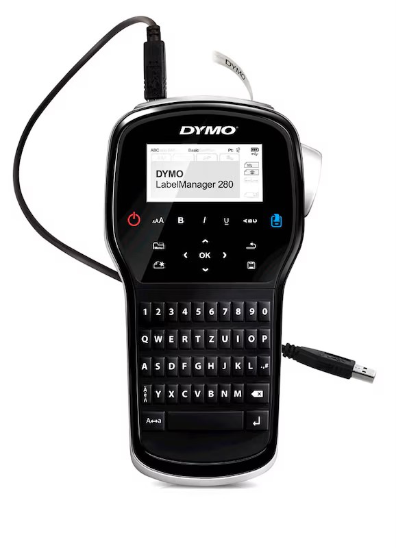 DYMO LabelManager 280 Set Beschriftungsgerät schwarz