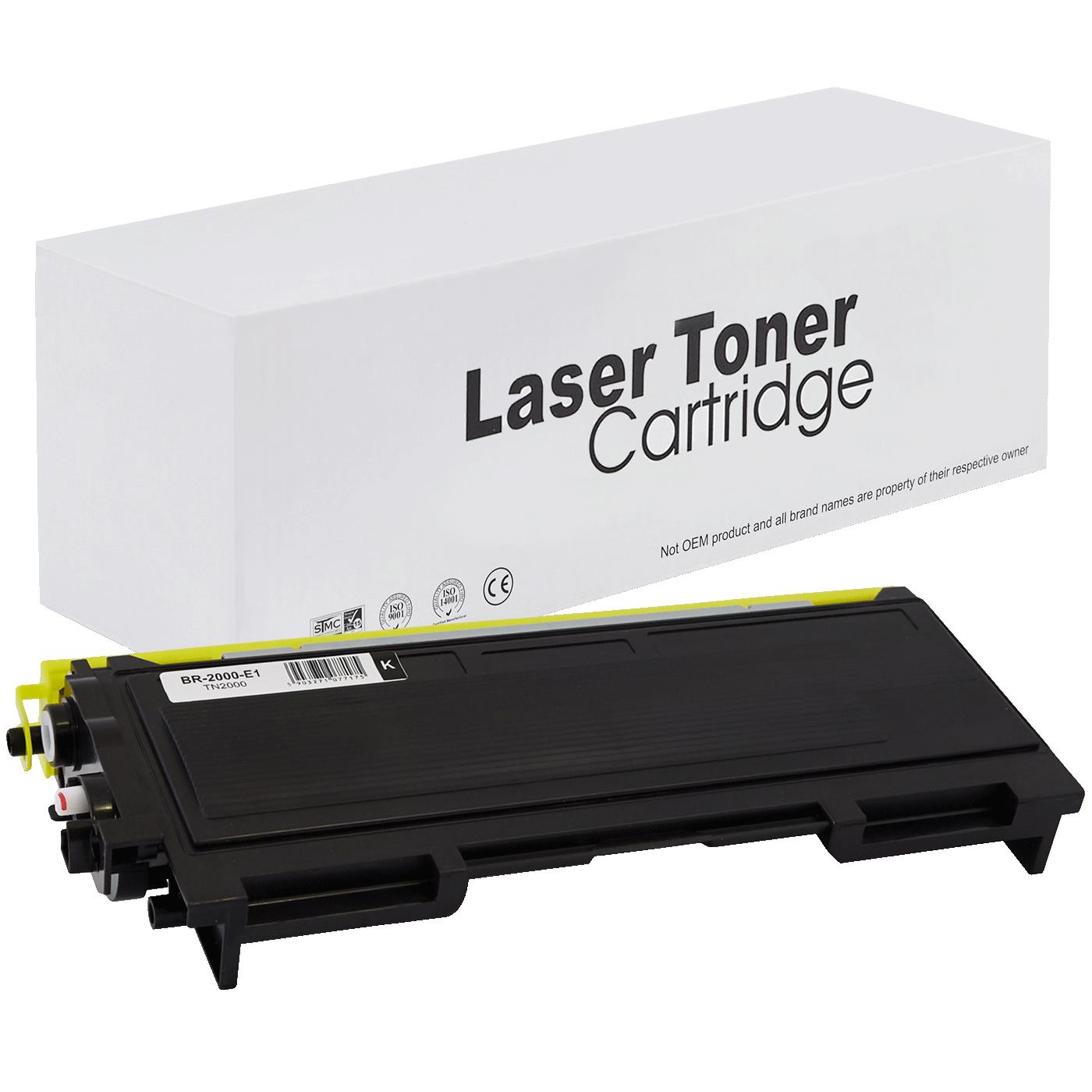 Alternativ zu Brother TN-2000 Toner Black Jumbo XXL