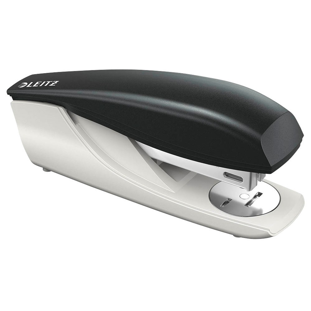 Leitz Heftgerät 5500 / Tacker (inkl. 200 Heftklammern 24/6) Schwarz