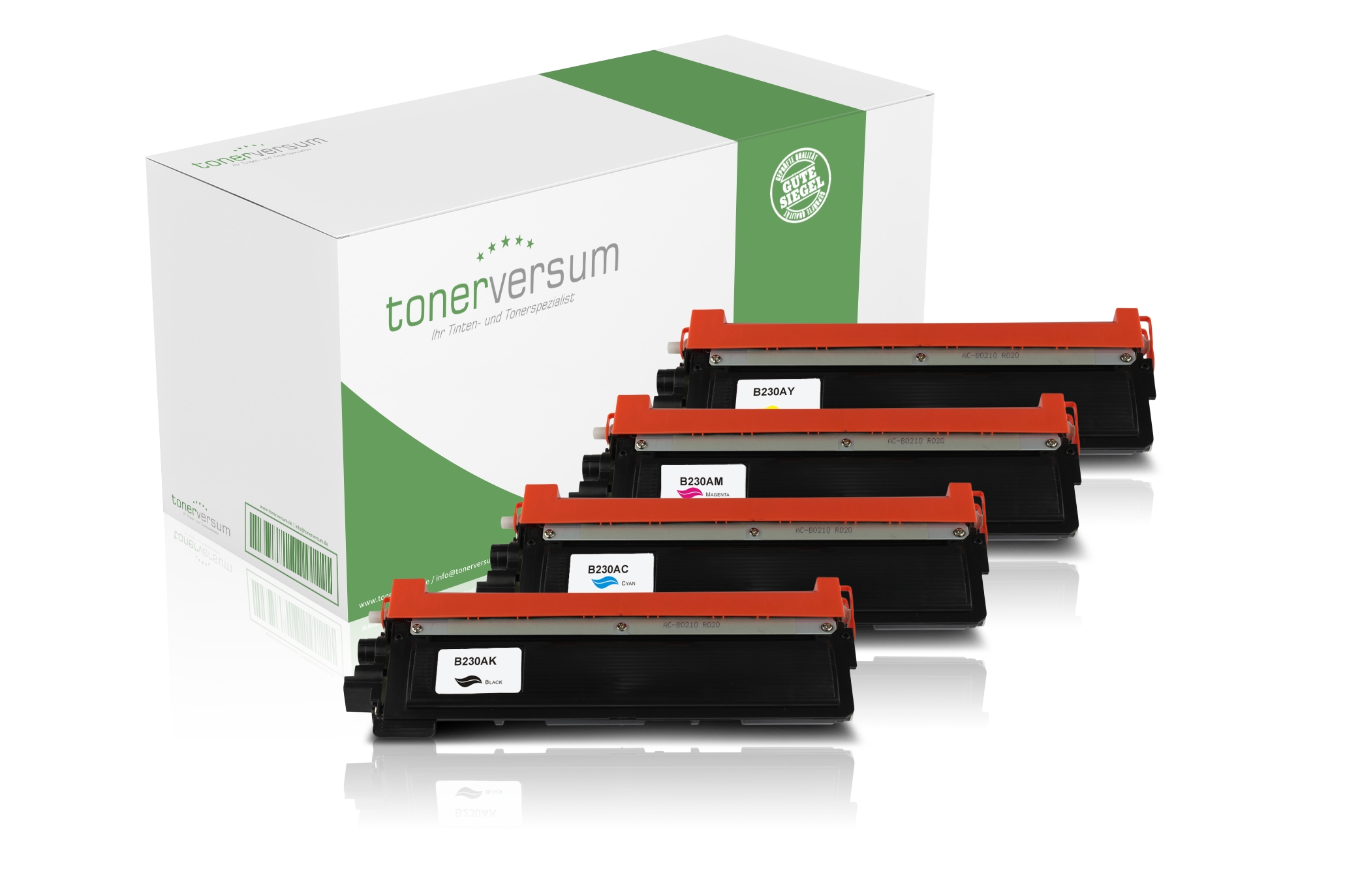 Alternativ zu Brother TN-230 Toner Multipack CMYK (4er Set)