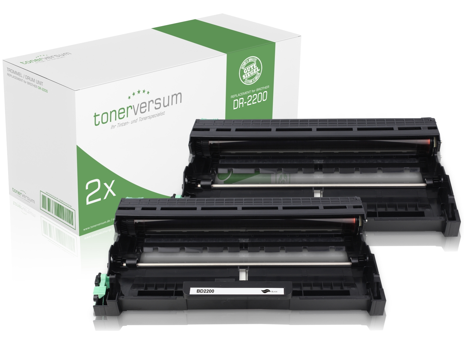 Alternativ zu Brother DR-2200 Bildtrommel (2er Pack)