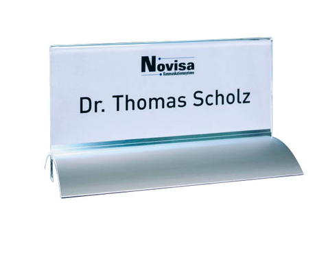 DURABLE DESK PRESENTER DE LUXE Tischaufsteller 15,0 x 6,1 cm beidseitig, 2 St.