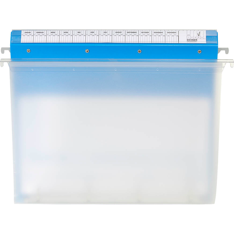 BOI Patienten-Dokumentations-Hängemappe 2-Ringe Click 2 Stationär blau Boden: 2,5 cm, 1 St.