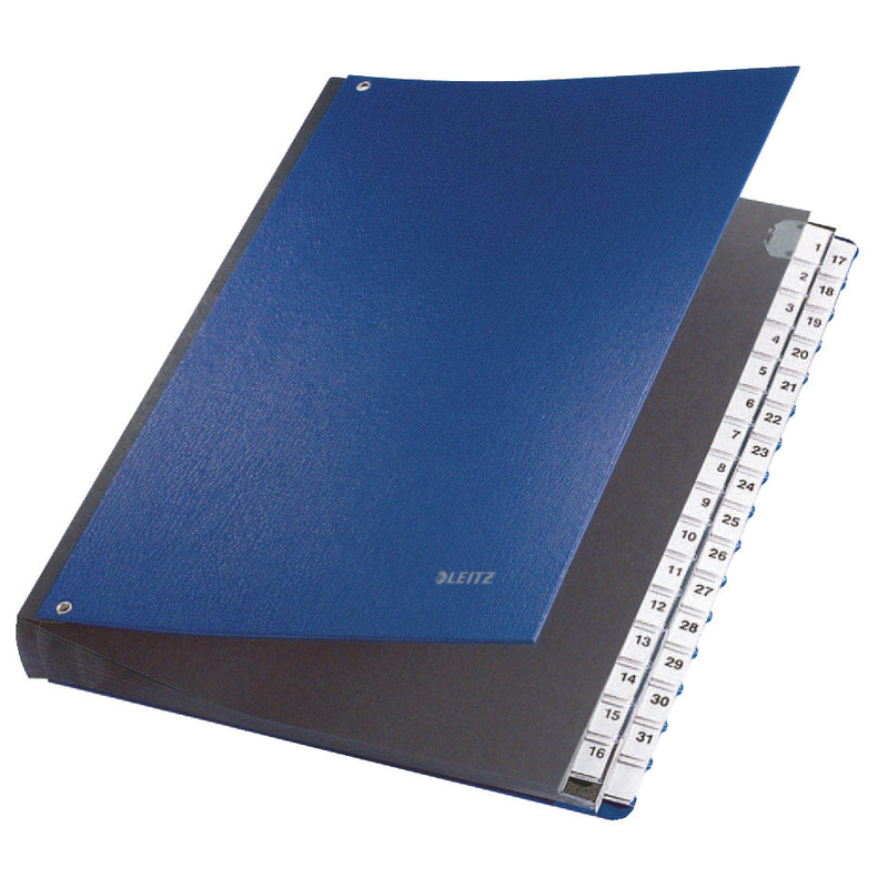 LEITZ Pultordner 1-31 blau, 1 St.