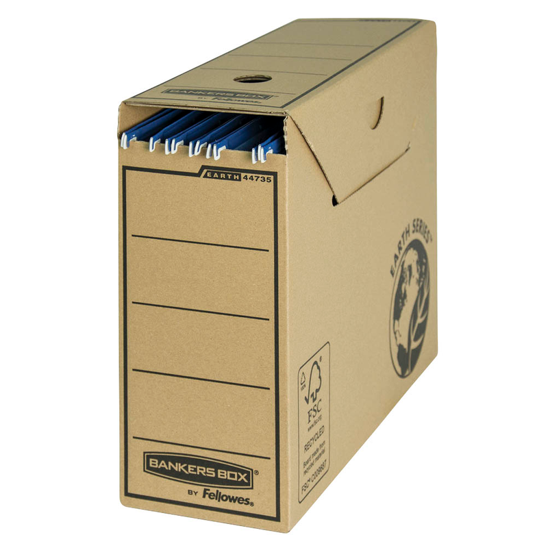 Bankers Box Archivboxen Earth Series braun 12,0 x 32,5 x 27,3 cm, 10 St.