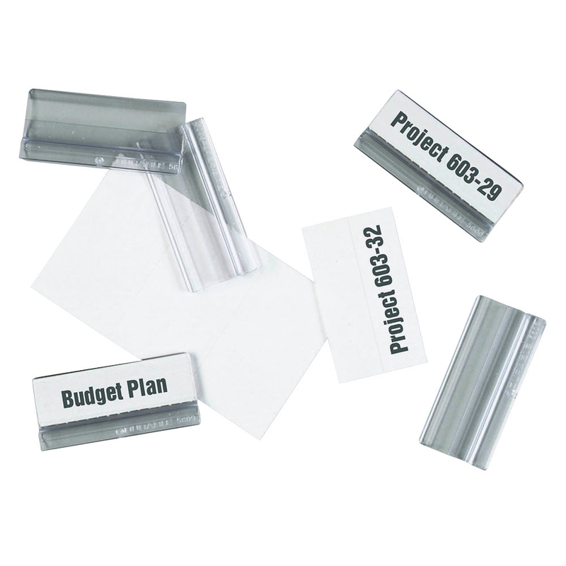 DURABLE Vollsichtreiter transparent, 10 St.