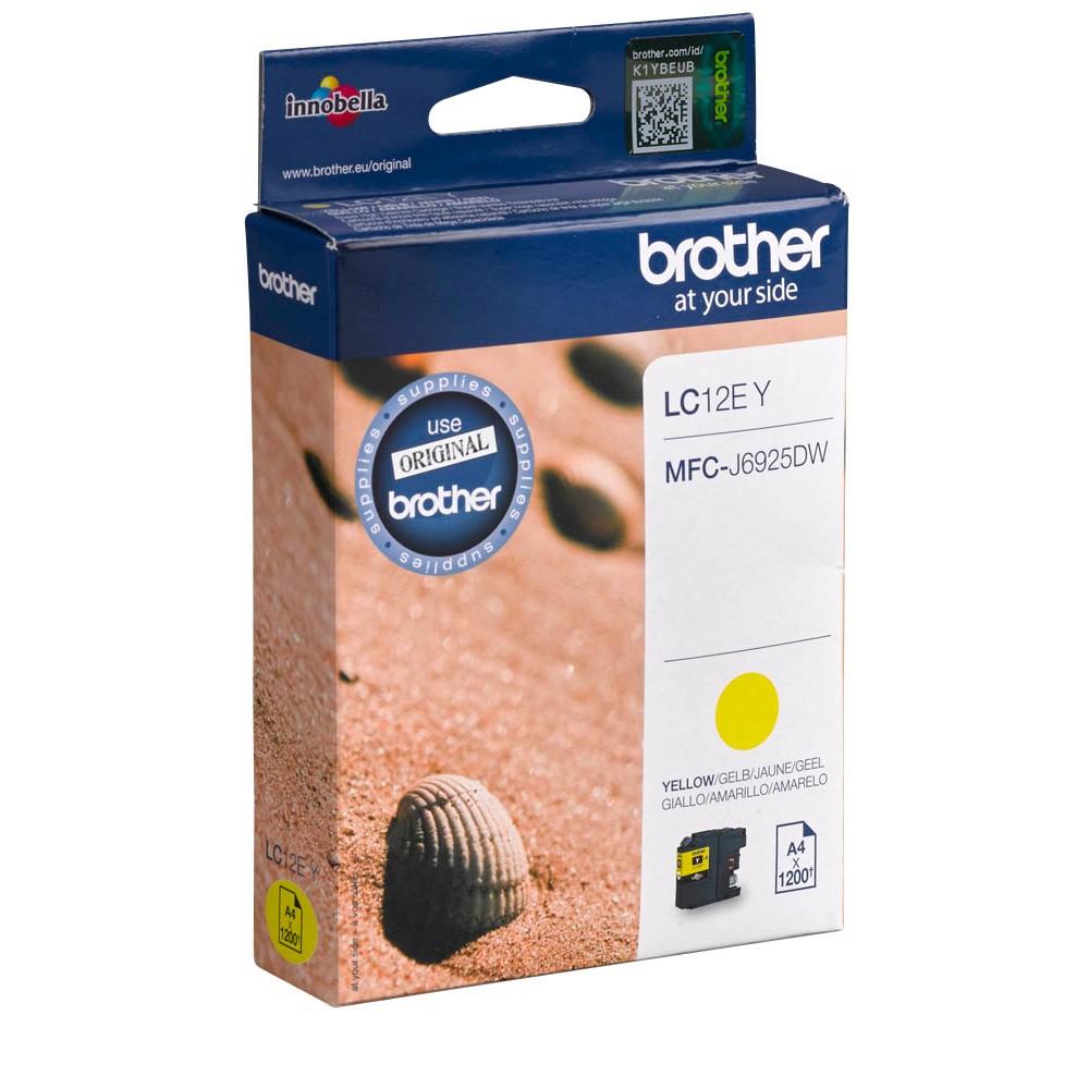 Brother LC-12EY Tinte Yellow